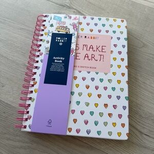 roller rabbit x target Disco Hearts Wave Interactive Coloring and Sketchbook